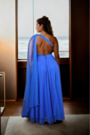 Blue Azure Twilight Gown - Perfect for Evening Glam & Formal Celebrations