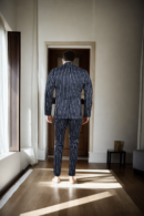 Monochrome Straight Line 2-Piece Suit