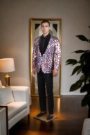 Luxurious Viny Top-Tier Black Velvet Blazer with Shawl Collar, Full Sleeves & Long Length ? Perfect for Formal & Evening Events